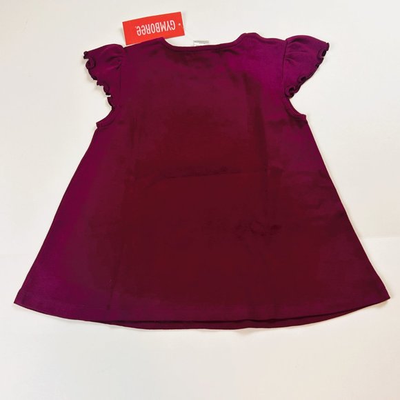 NWT Gymboree Girl Floral Print Bike Short & Short Sleeve Flower A-Line Top 4 - Picture 6 of 6